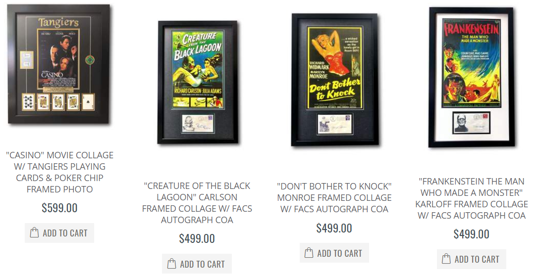 Inscriptagraphs Memorabilia